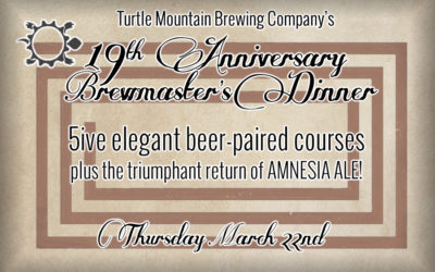 19th Anniversary Brewmaster’s Dinner